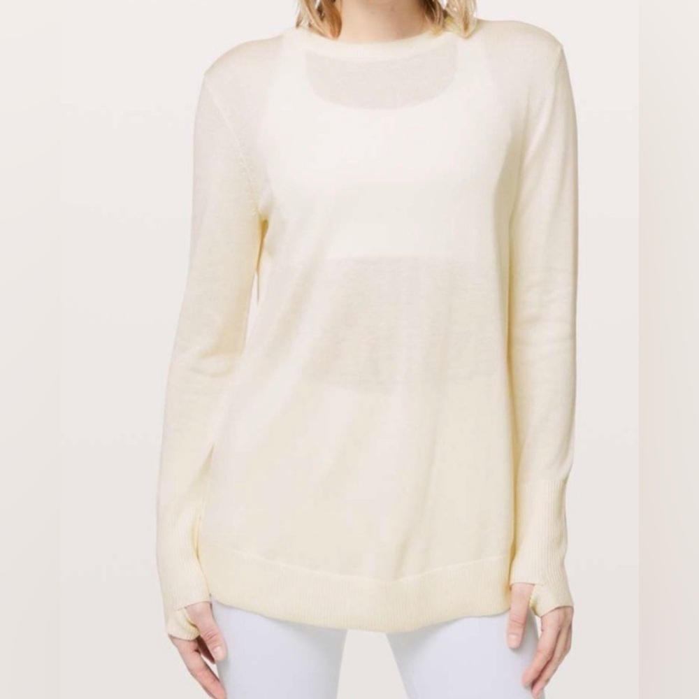 LULULEMON Still at Ease Pullover Women's Sweater S M